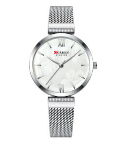 9067 curren silver ladies fashion wrist watch