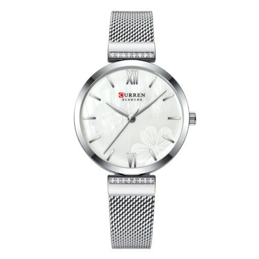 9067 curren silver ladies fashion wrist watch