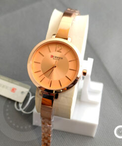 Curren 9012 rose gold ladies bracelet gift watch