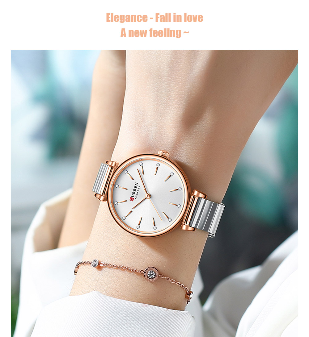 Curren 9081 ladies fashion wear watch elegant 