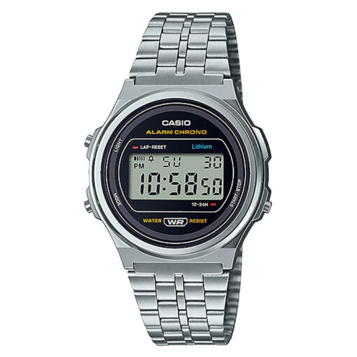 a171we-1a Casio Vintage Timepiecie Digital Alarm Unisex Wrist Watch