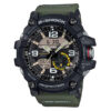 Casio G-Shock GG-1000-1A3 green resin band black analog digital dial mud resistant twin sensor sports watch