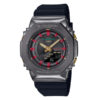 casio gshock gm-s2100ch-1a shock resistant world time black resin mens wrist watch