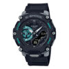 casio-gshcok-GA-2200M-1A Shock Resistant world time series black resin band youth wrist watch