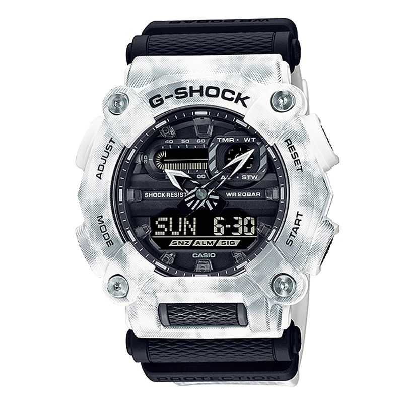 Shop for Casio G-Shock GA-900GC-7A Black Band Digital Sports Watch