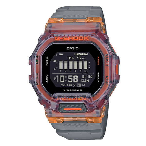 casio-gshock-gbd-200-sm-1a5 smart phone link shock resistant wrist watch