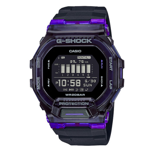 casio-gshock-gbd-200-sm-1a6 smart phone link shock resistant youth wrist watch
