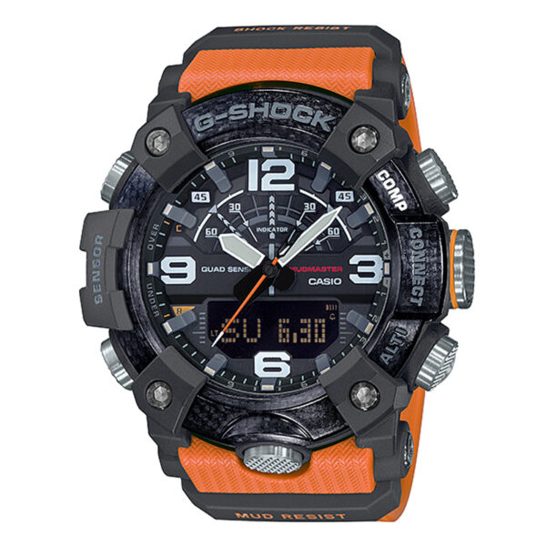 casio-gshock-gg-b100-1a9 mud resistant shock resistant triple sencor world time series smart phone link wrist watch