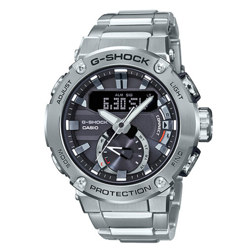 casio-gshock-gst-b200d-1av tough solar smartphone link shock resistant youth wrist watch