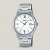 Casio MTP-V002D-7B3 Standard Analog Stainless Steel Bracelet Men's Dress Watch