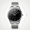 Casio MTP-V005D-1BU Men's Analog Stainless Steel Black Dial Watch