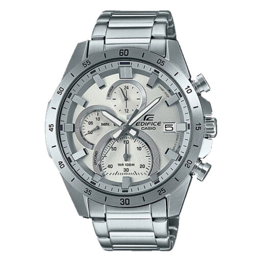 EFR-571MD-8AV Edifice Casio Men's Chronograph Watch in Silvver Stainless Steel Dial & Strap