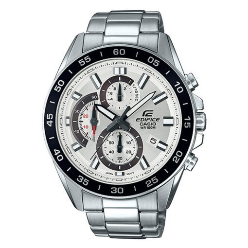 Casio Edifice EFV-550D-7AV Silver Dial Chronograph Wrist Watch