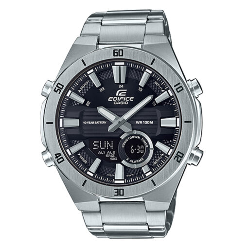 Casio Edifice ERA-110D-1A Black Dial Chronograph Mens Wrist Watch