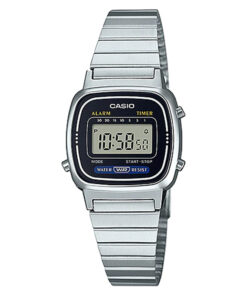 la670wd-1s casio vintage series silver female Digital wrist watch