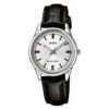 casio-ltp-v005l-7a white roman dial woman's Wrist watch