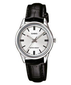 casio-ltp-v005l-7a white roman dial woman's Wrist watch