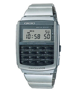 Casio CA-506-1D silver stainles steel digital calculator wrist watch