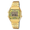Casio LA680WGA-9C golden stainless steel ladies digital wrist watch