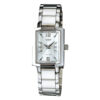 Casio LTP-1233D-7A silver stainless steel white numeric dial ladies wrist watch