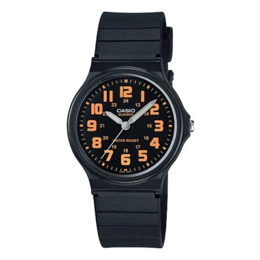 Casio MQ-71-4B black resin band black numeric dial unisex watch