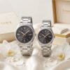 Premium Casio Black Dial Couple Watch Set Pakistan | Wedding & Anniversary Gift Watches