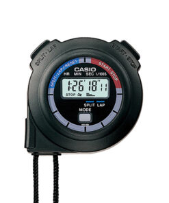 casio-HS-3V-1B-stopwatch black resin case 1/100sec stop watch