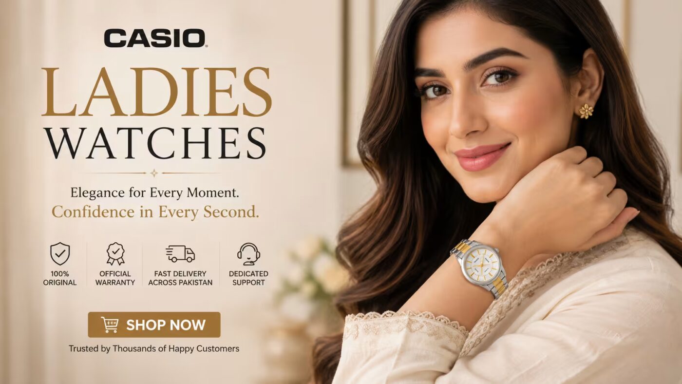 Casio Ladies Watches Banner Watch Centre Pakistan