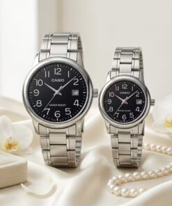 Casio Black Dial Couple Gift Watch Set | Anniversary & Matching Watches Pakistan
