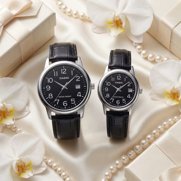 Anniversary Gift Leather Couple Watch Pakistan