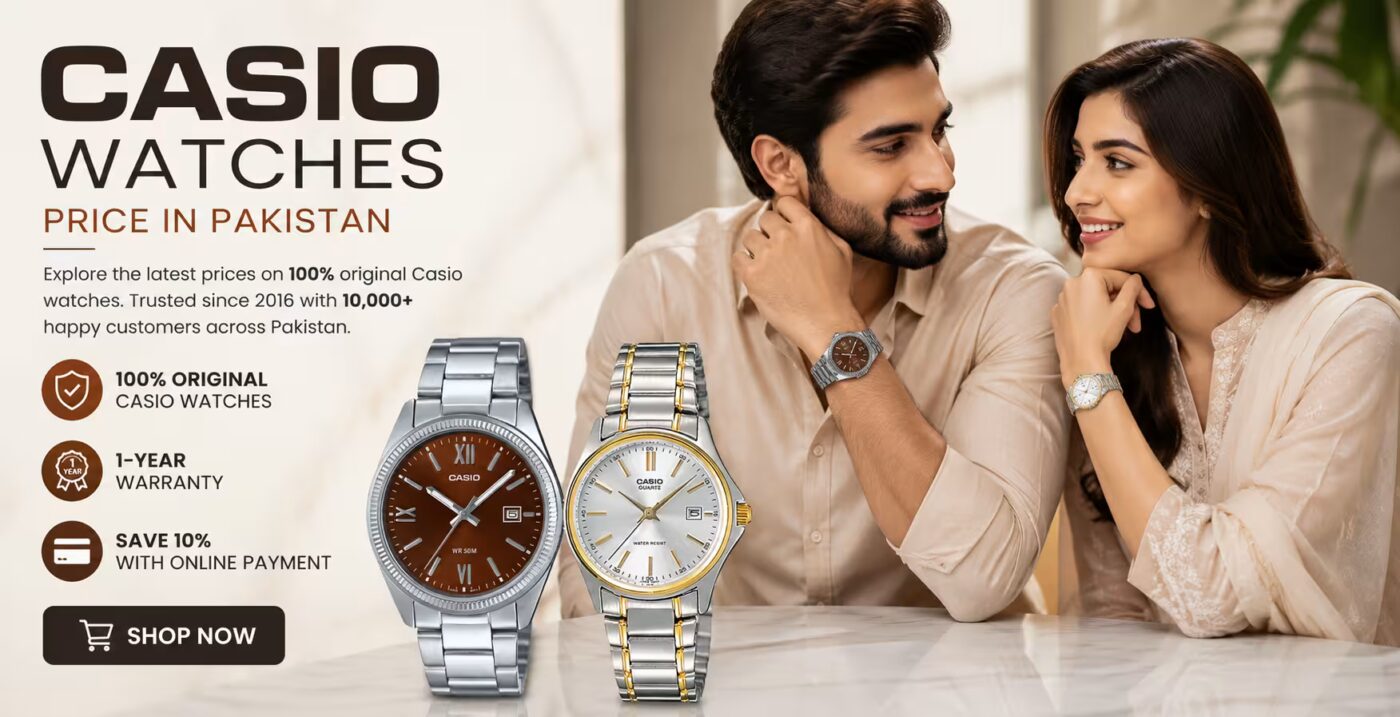 Casio watches price in Pakistan banner watchcentre.pk