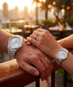 Alternative view of Elegant Casio Anniversary Gift Watch Set for Couples & Parents