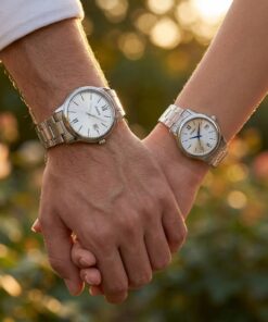 Casio Silver Stainless Steel Couple Watches Pakistan