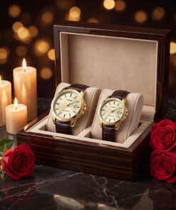 Original Casio Anniversary Couple Watch Set in a Premium Gift Box