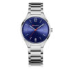 curren 8280 silver stainless steel blue dial gent's wrist watch