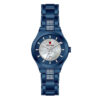 kademan 831 blue stainless steel chain white dial ladies analog watch
