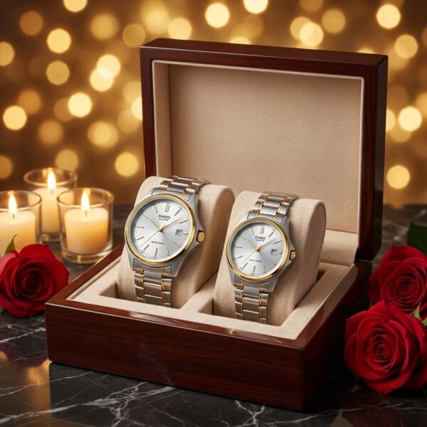 Luxury Casio Anniversary Gift Watch Set Pakistan