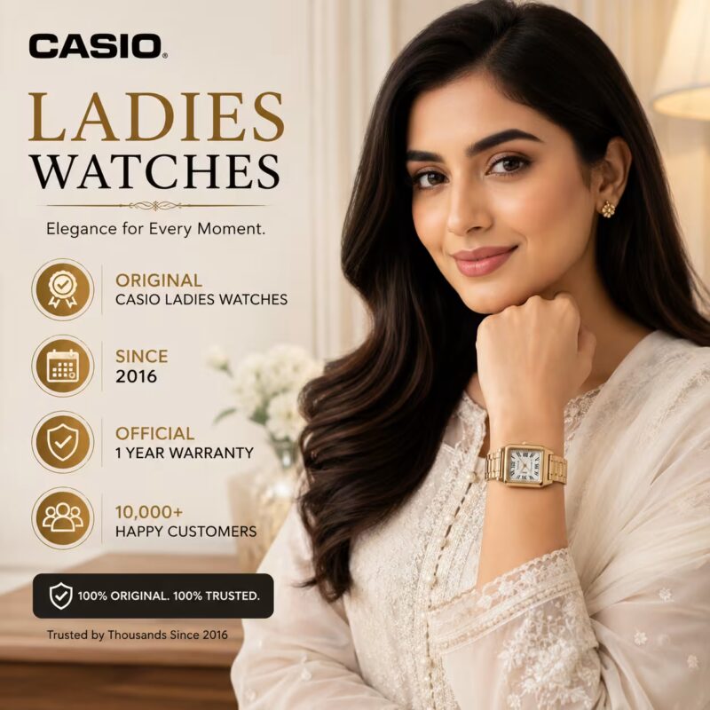 Casio original ladies gift watches buy online WatchCentre Pakistan