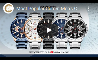Curren 8383 men's chronograph wrist watch video cover
