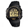 Casio W-734-9A black resin band digital sports wrist watch