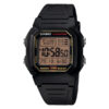 Casio W-800HG-9A black resin band youth series sports wrist watch
