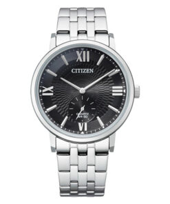 Citizen BE9170-72E silver stainless steel black dial mens analog dress watch