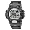 Q&Q M144J008Y black resin band mens digital sports wrist watch