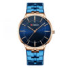 curren 8321 blue stainless steel blue analog dial mens wrist watch