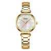 curren 9072 golden stainless steel golden dial ladies analog gift wrist watch