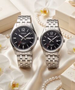 Casio 1335D-1A couple anniversary gift watch for him and her