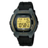 hdd-600g-9a black resin band digital sports wrist watch