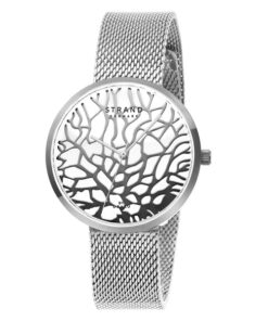 Strand S700LXCIMC-DTG silver mesh chain tangle dial ladies wrist watch