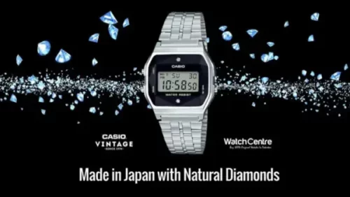 Casio A159WAD-1DF silver stainless steel digital vintage wrist watch video review cover