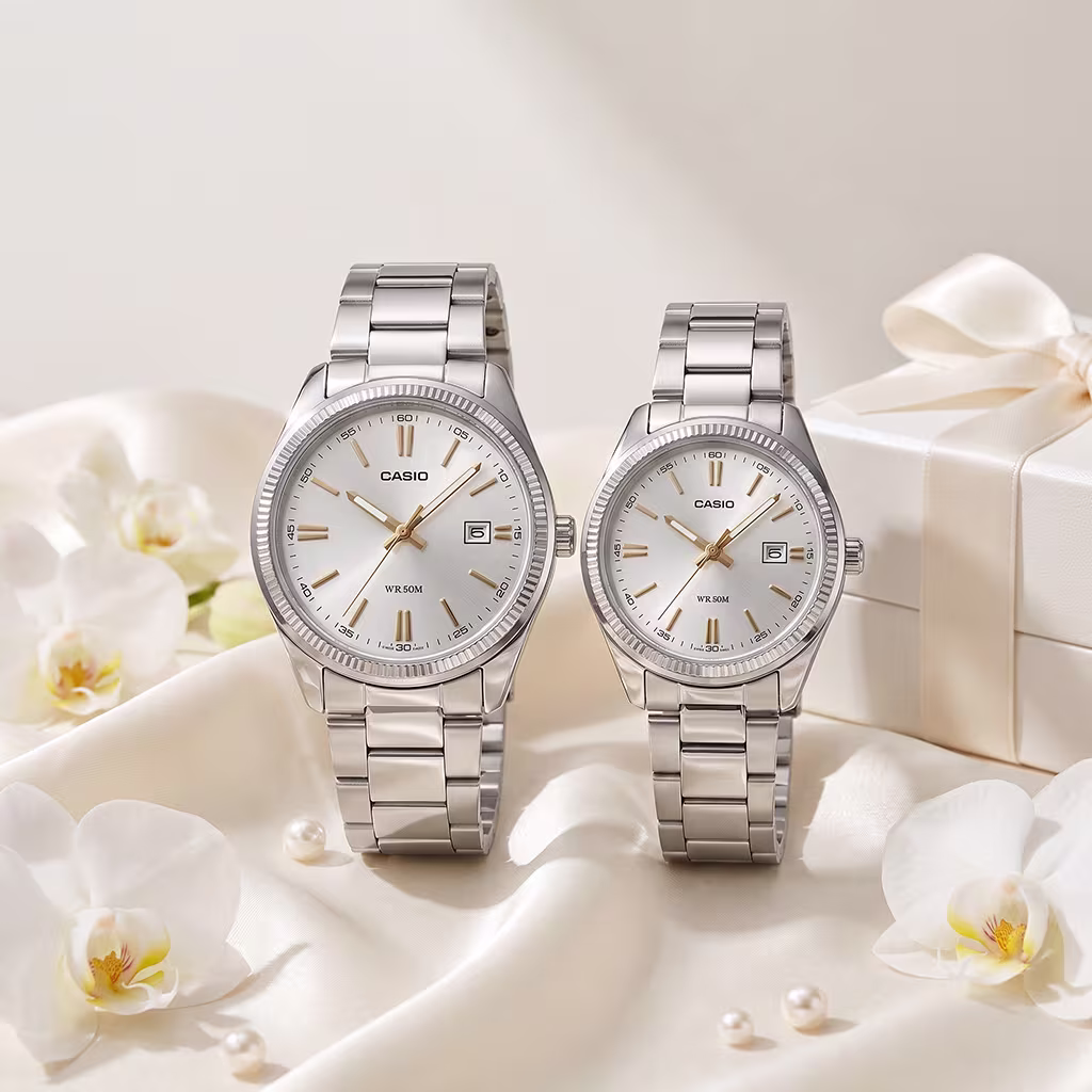 Casio Premium Wedding Anniversary Couple Watches
